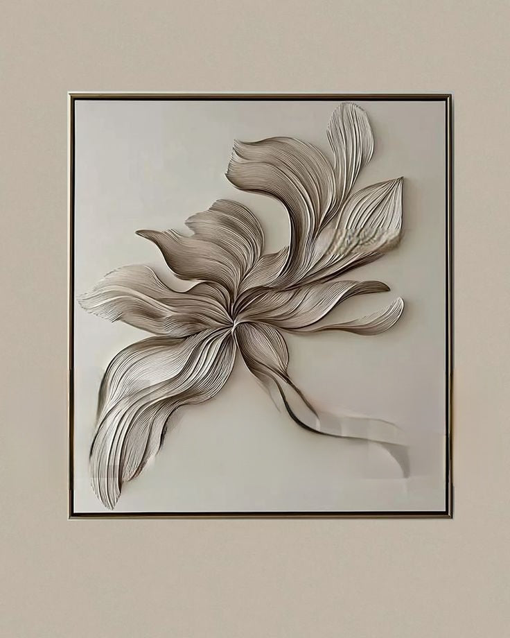 3d sculptural acrylic painting