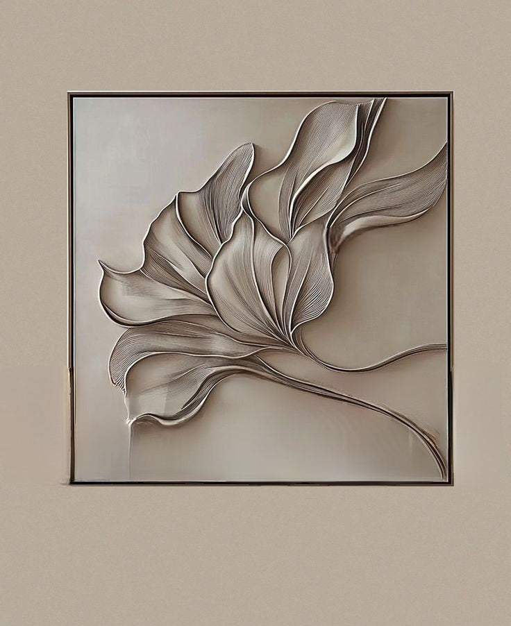 3d sculptural acrylic painting