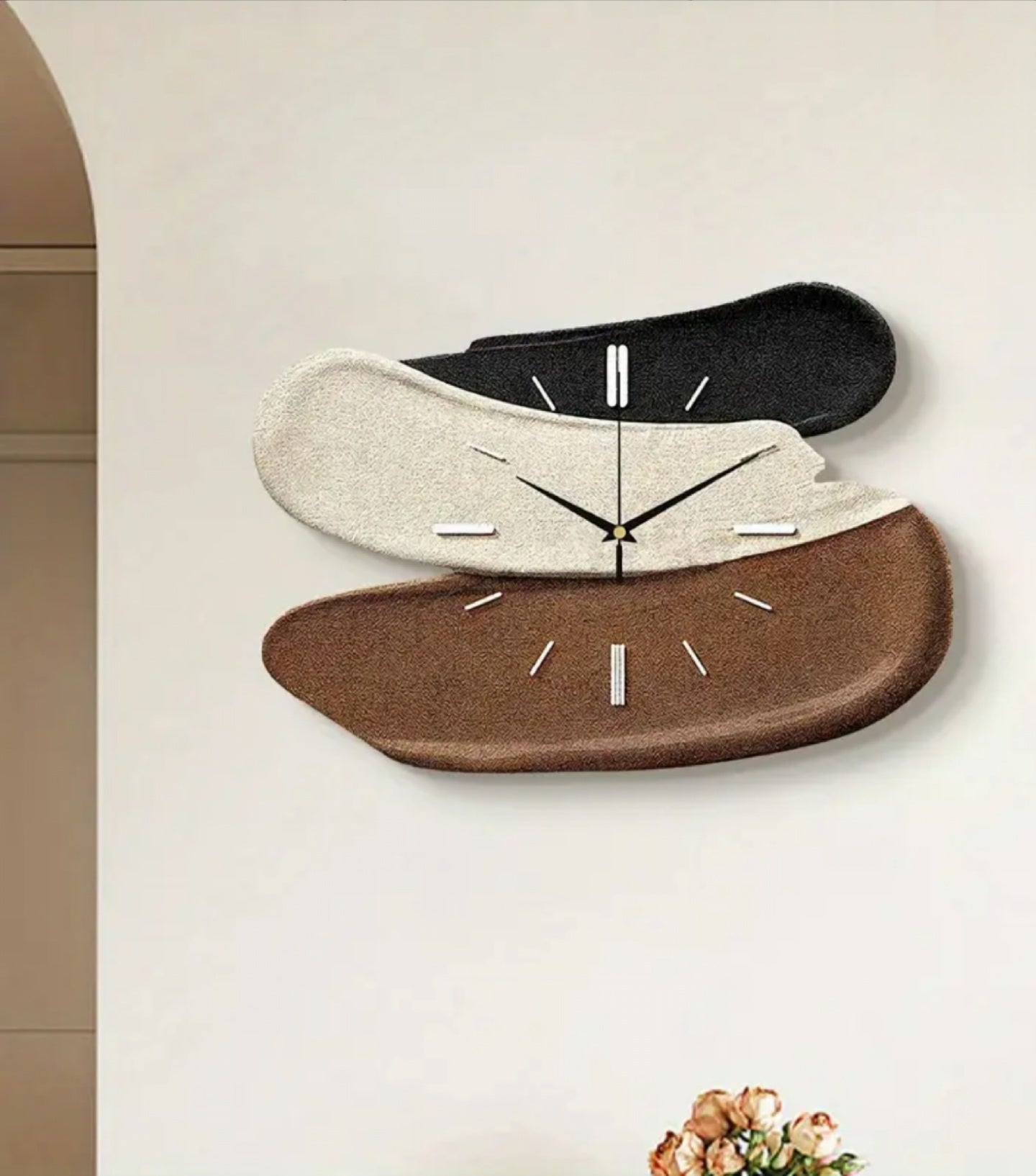 Modern Stroke design Wall Clock