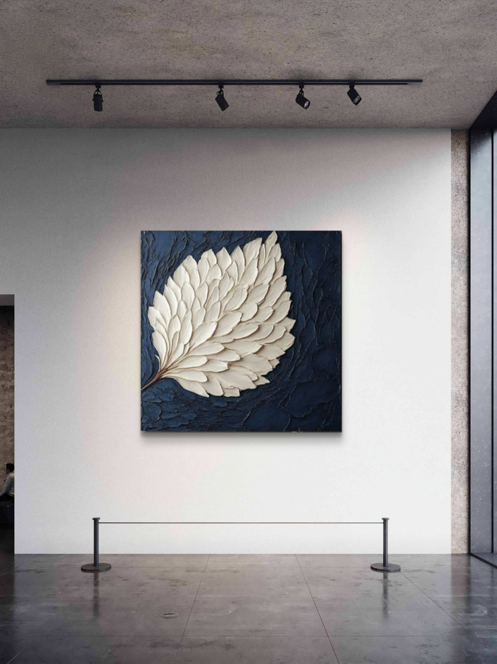 Wall painting, sculptural art piece