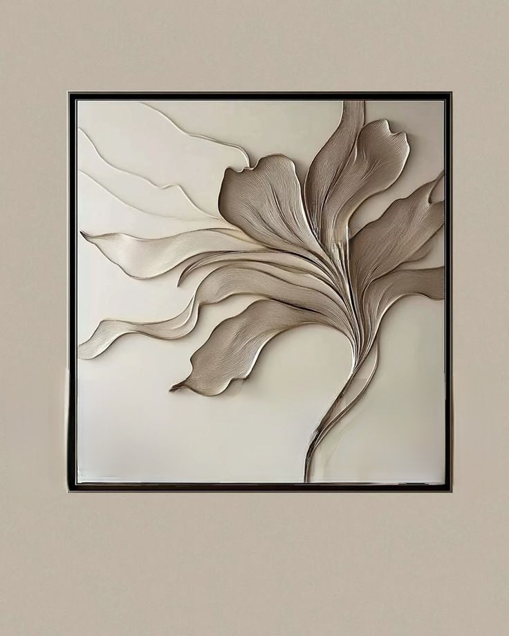 3d sculptural acrylic painting