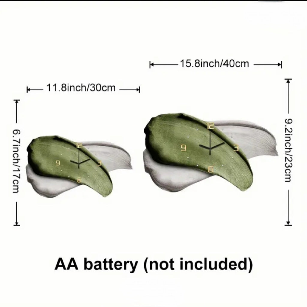 Stroke Shape Wall Clock, Modern Wall Clocks for Bedrooms and Lounges