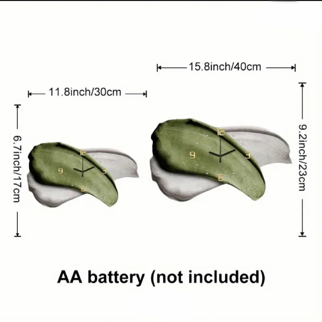 Stroke Shape Wall Clock, Modern Wall Clocks for Bedrooms and Lounges