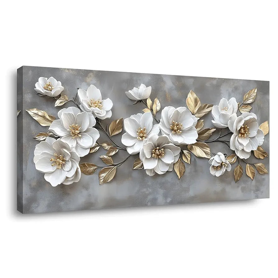 3d Textured Art painting Floral design