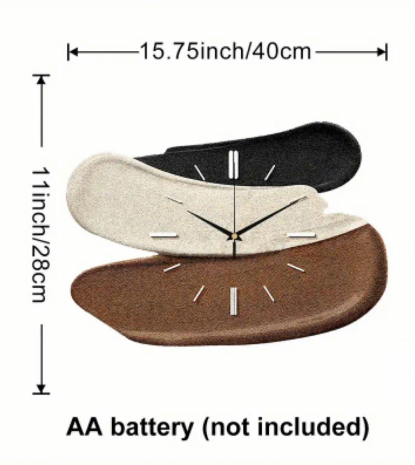 Modern Stroke design Wall Clock